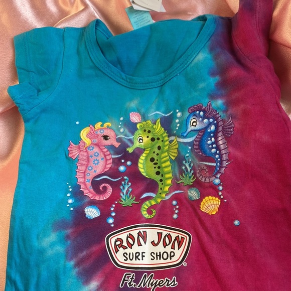 SAY IT WITH LOVE BABY GIRL MULTICOLOR T-SHIRT SIZE 3T - Picture 2 of 5